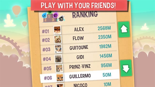 Chơi với bạn bè xem ai đi được xa hơn