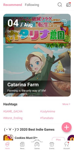 qooapp là một kho game anime