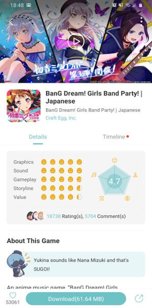 Tải và trải nghiệm game anime độc quyền