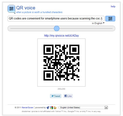 QR Voice