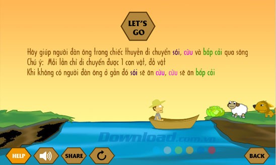 Qua sông cho Android