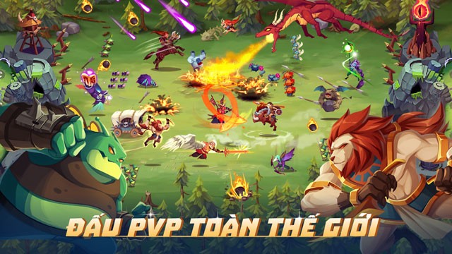 Tham gia đấu PVP toàn thế giới