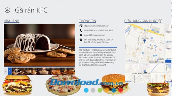 Quán ăn gần nhất