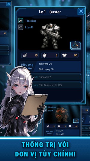 Tùy chỉnh đơn vị