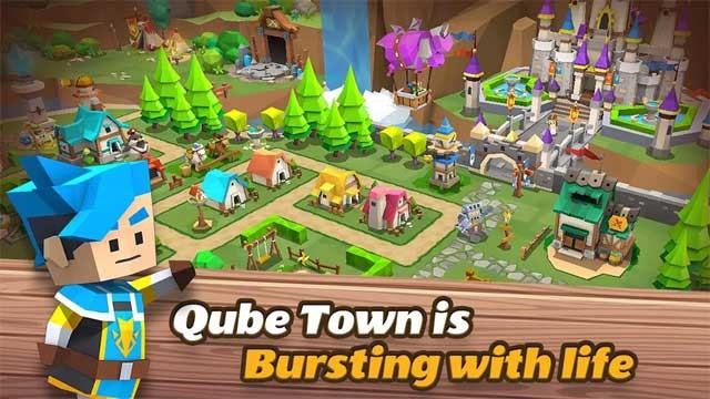 QubeTown là game nông trại kiểu Minecraft siêu hot mới trên di động