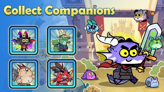 Thu thập những người bạn đồng hành rồng dễ thương phiêu lưu cùng mình trong game Quest Dragon