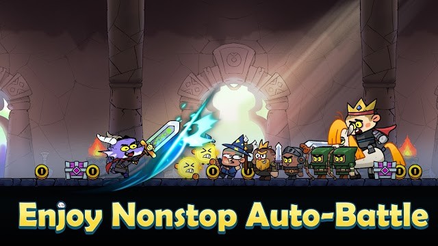 Tận hưởng chiến đấu tự động không ngừng