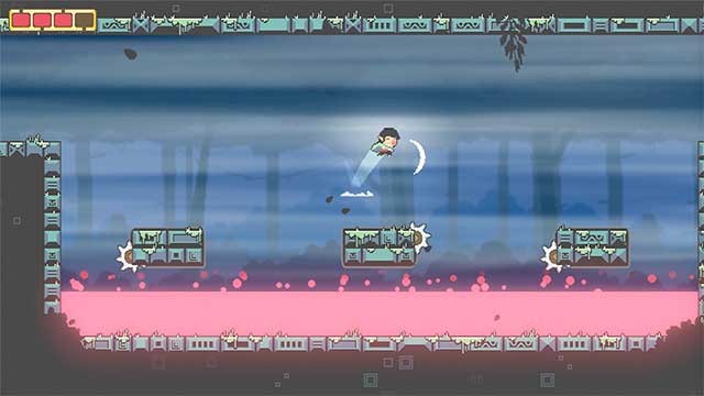 Quetzal tập trung cao độ vào lối chơi platformer cổ điển