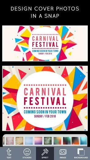 Cover Photo Maker cho Android phù hợp với mọi đối tượng
