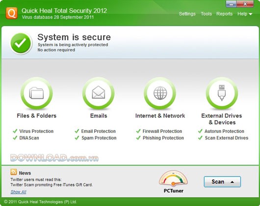 Quick Heal Total Security