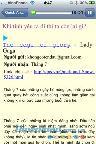 Quick N Snow for iOS