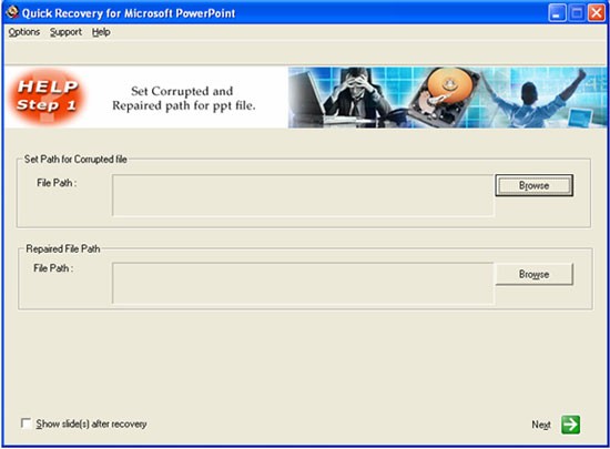 Quick Recovery for MS PowerPoint