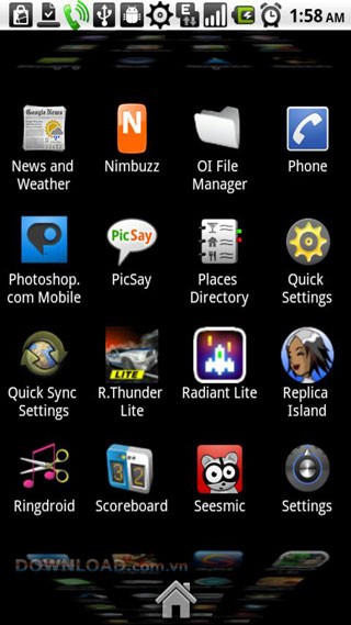 Quick Sync Settings for Android