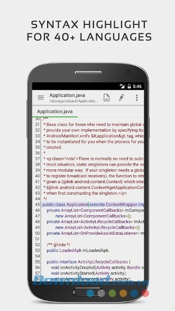 QuickEdit hỗ trợ lên đến 40 ngôn ngữ