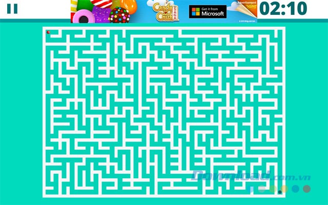 Thử thách với level khó hơn