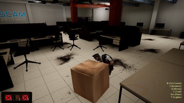 Quiet Office Floors là game bắn súng FPS bối cảnh cuộc xâm lược của zombie