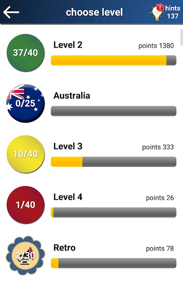 Hàng chục level hấp dẫn