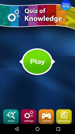 Quiz of Knowledge giúp kiểm tra kiến thức của người chơi về các lĩnh vực chung