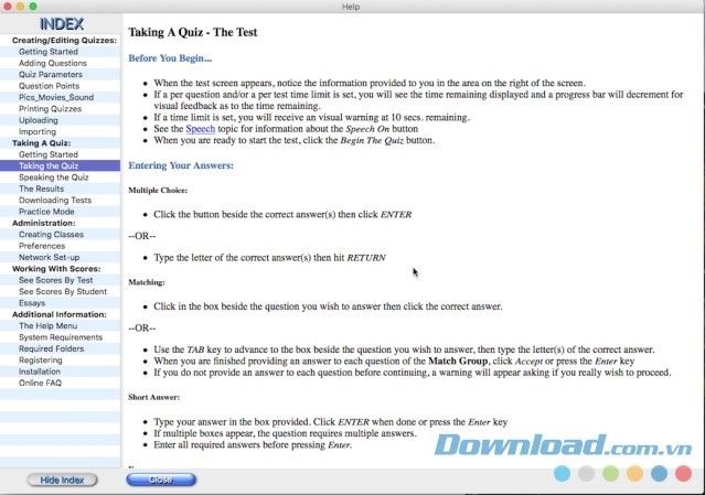 Hướng dẫn chi tiết tạo bài kiểm tra trên QuizMaker Pro