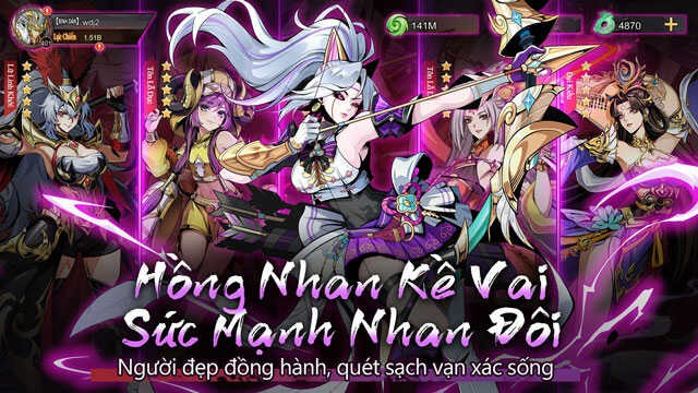 Hồng nhan kề vai sức mạnh nhan đôi