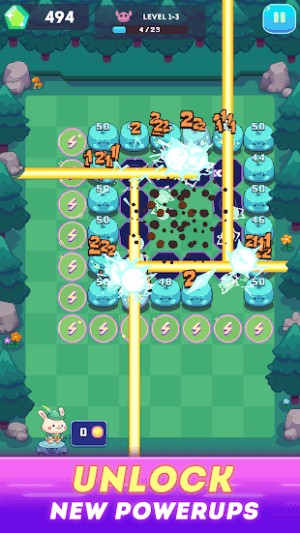 Mở khóa các Powerup mạnh mẽ