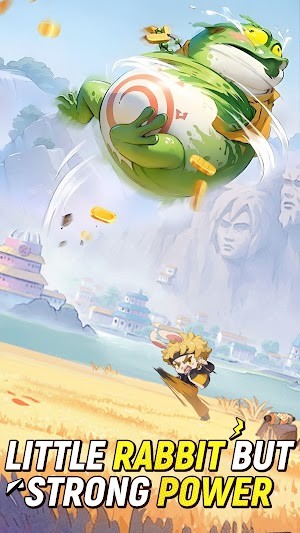 Rabbit Ninja Rumble kể về một chú thỏ trở thành ninja