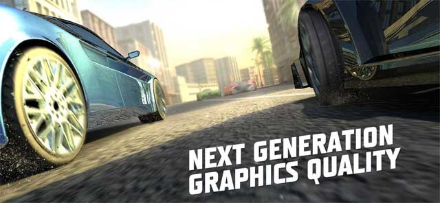 Racing 3D có nền đồ họa chất lượng cao mang đến trải nghiệm hình ảnh sống động