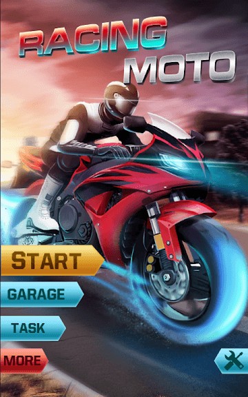 Giao diện Racing Moto cho Android