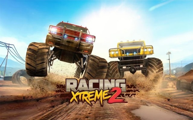 Tham gia cuộc đua xe tải quái vật hầm hố trên di động trong game Racing Xtreme 2