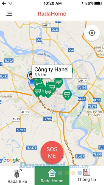 Tìm địa điểm sửa chữa