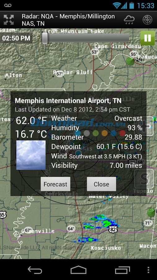 RadarNow for Android
