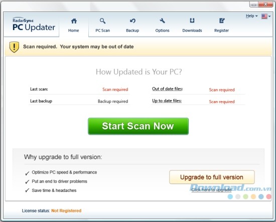 RadarSync PC Updater