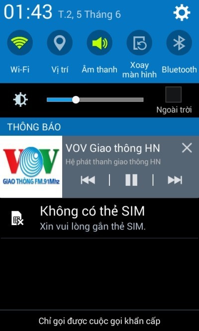 Nghe Radio trực tuyến miễn phí trên điện thoại với Radio Việt Nam cho Android