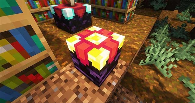 Slot Reagent sẽ chấp nhận các vật phẩm tương ứng với một số Enchantment nhất định