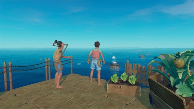 Game sinh tồn Raft