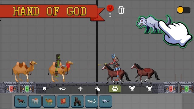 Tham gia cuộc chiến ragdoll hoành tráng