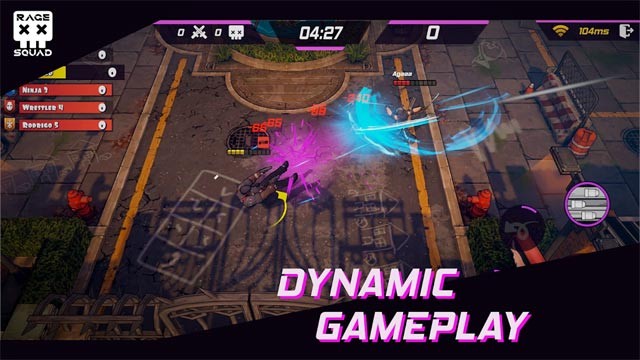 Rage Squad là game MOBA miễn phí có lối chơi sống động