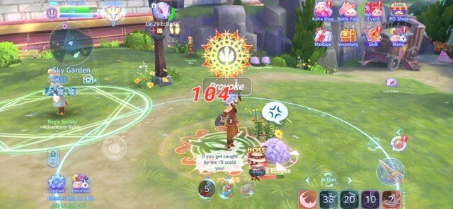Gameplay Ragnarok cổ điển