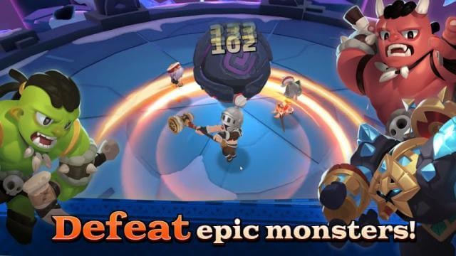 Đánh bại quái vật huyền thoại