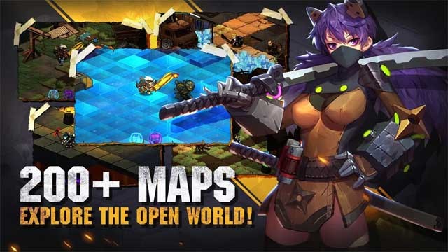 Hơn 200 bản đồ với môi trường và địa hình đa dạng