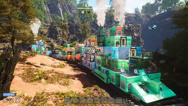 Thử thách sinh tồn trên đoàn tàu di động đầy màu sắc mang tên Railborn