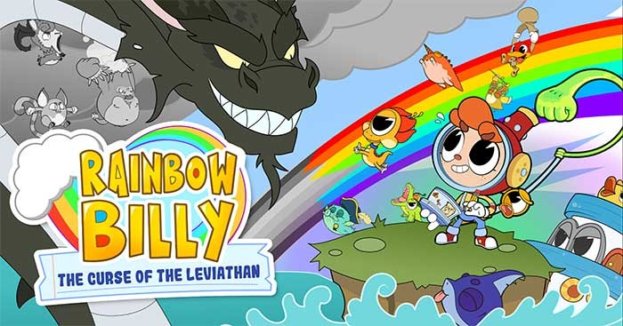 Tô màu cho một thế giới đen trắng trong game Rainbow Billy