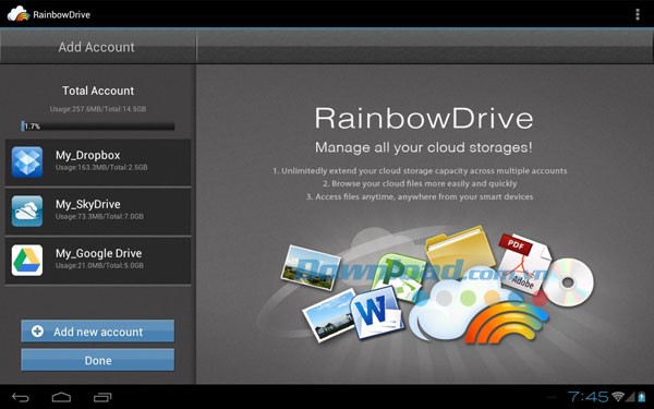 RainbowDrive for Android