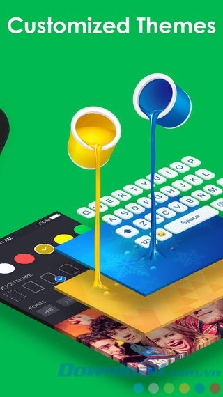 Tùy biến theme bàn phím