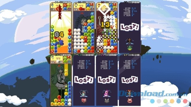 Tối đa 8 người chơi có thể cùng khám phá game nối hình mới Raining Blobs cho máy tính, Mac và Linux