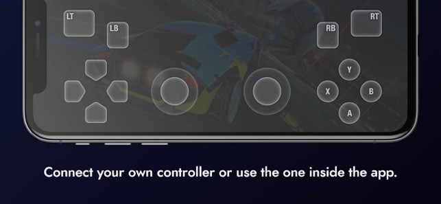 Kết nối với bộ điều khiển hoặc hoặc sử dụng điều khiển cảm ứng trên màn hình