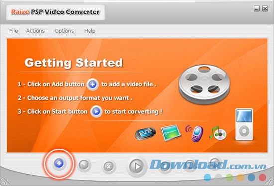 Raize PSP Video Converter