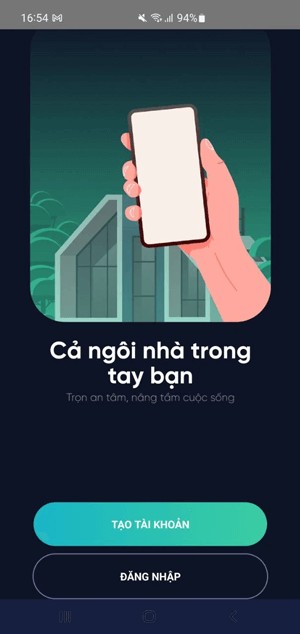 Giao diện đăng nhập