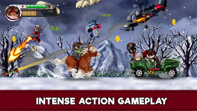 Ramboat 2 có gameplay hành động kịch tính nhưng cũng không kém phần hài hước