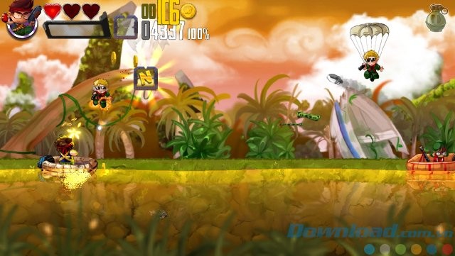 Bắn súng tiêu diệt kẻ thù